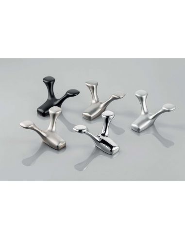 Гачок GTV TOLEDO подвійний inox WZ-TOLED-BO-06