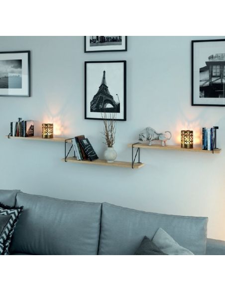 Кут під полицю ROD GTV  Чорний