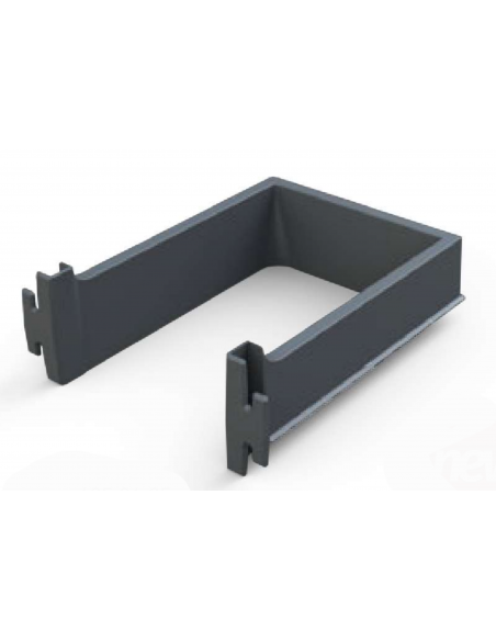 Обмежувач сифона П-подібний 70мм MESAN