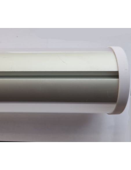 Профіль круглий для LED D-60 анодований алюміній 2м