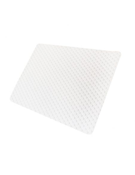 Коврик резиновый ширина 480мм, белый тонкий