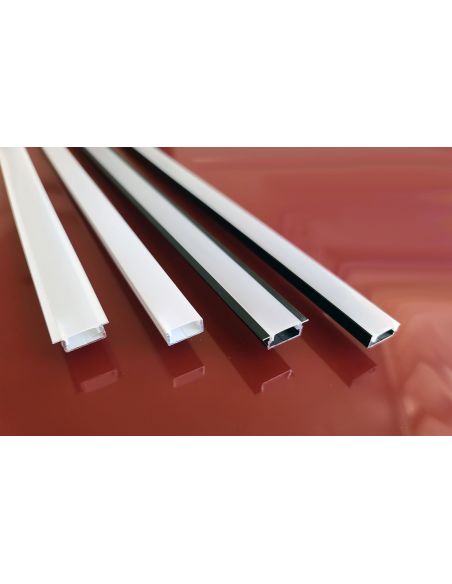 Профіль врізний для LED білий 2м з розсіювачем (шт.)