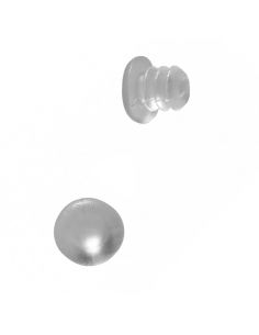 Демпфер силіконовий врізний прозорий D8мм