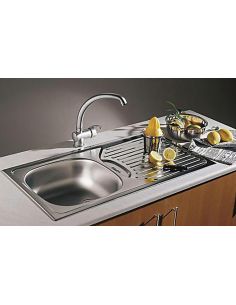 Кухонна мийка Pyramis ET 78 x 43,5 1B 1D декор 2