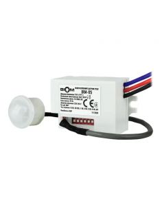 Датчик руху PIR 220В з таймером IRM-05 Biom