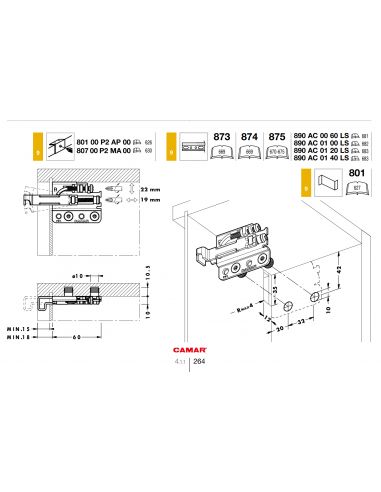Навес Camar 801.22