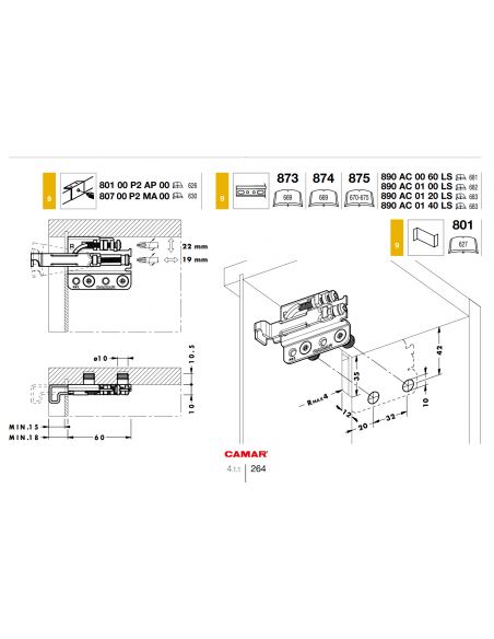 Навес Camar 801.22