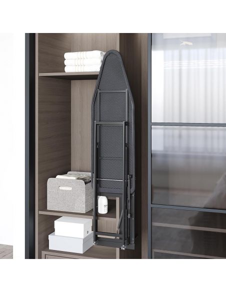 Доска гладильная в шкаф раскладная антрацит S-6611-A Starax