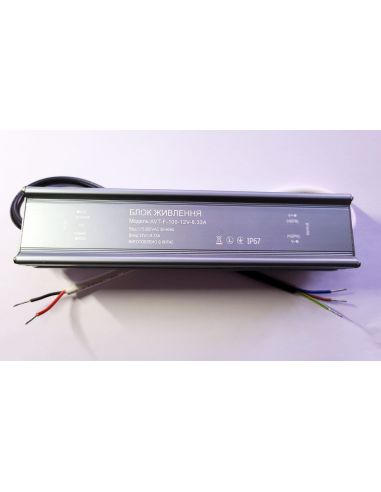 Трансформатор AVT-F 100W 8.33A IP67 12V...