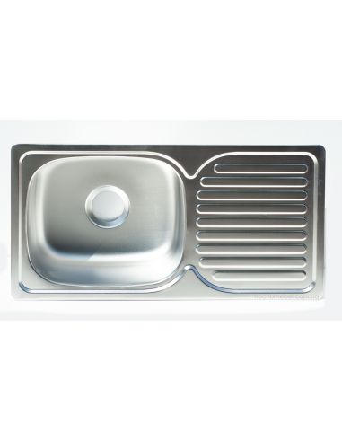 Кухонна мийка INTRA прямокутна 78х50 декор