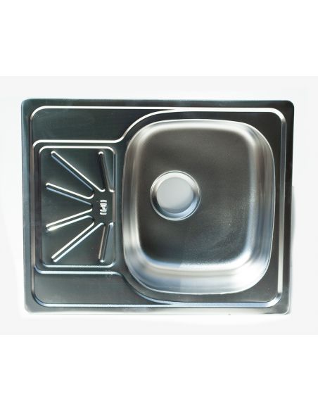 Кухонная мойка INTRA прямоуглольная 62х50 гладкая
