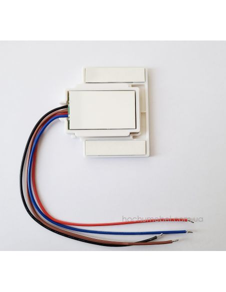 Датчик на дотик для дзеркал 1клавіша з підсвічуванням та димером DC12-24V 65W max