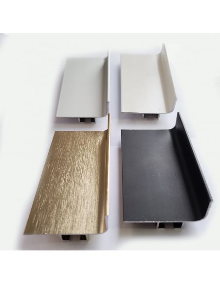 Профиль Gola L 50мм белый мат 3,5м (50х27мм)