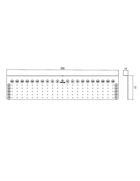 Шаблон для крепления ручек