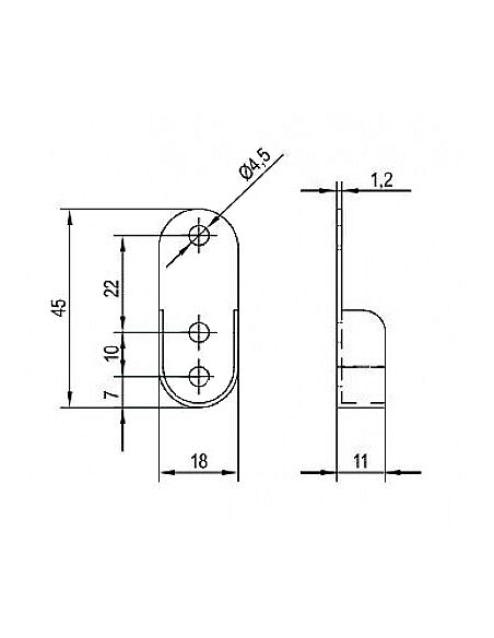 Штанготримач чорний