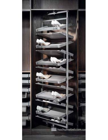 Поворотний механізм для взуття на 8 полиць...