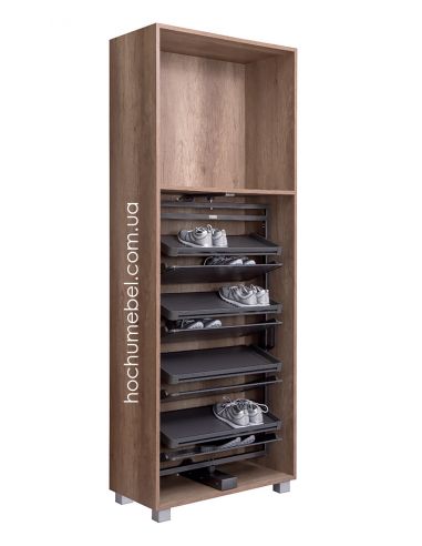 Поворотный механизм для обуви на 8 полок белый...