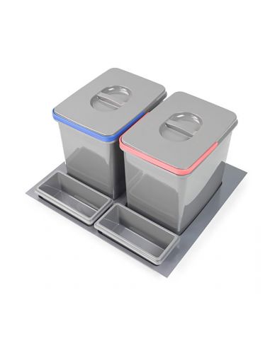 Лоток з відрами MEXI 600 2x15л WS-500 ATM