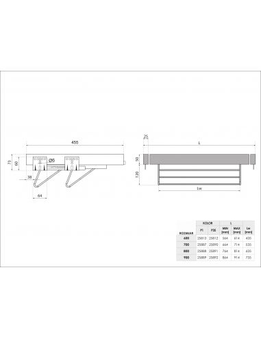 Выдвижная корзина для обуви WB-666 антрацит...