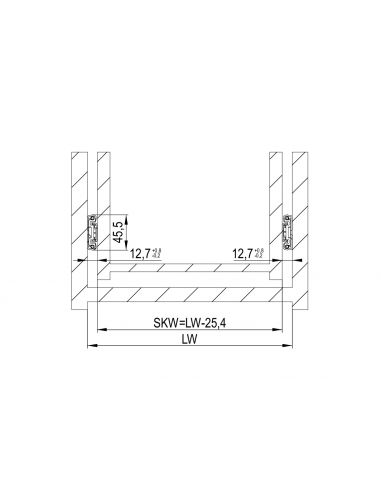 Направляюча телескопічна з дотягувачем SOLID...