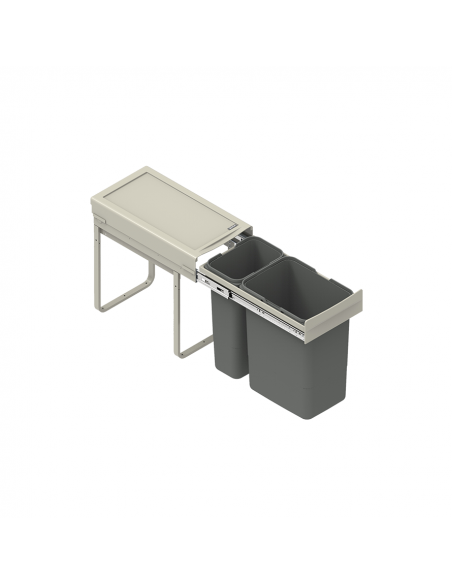 Відро-сегрегатор JC603 фасад 300мм подвійне 20л+9л