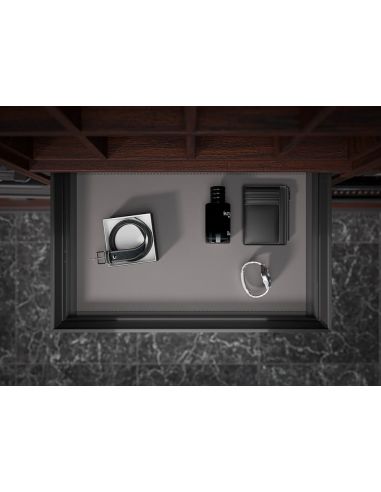 Выдвижная полка WB-673 антрацит SYMPHONY