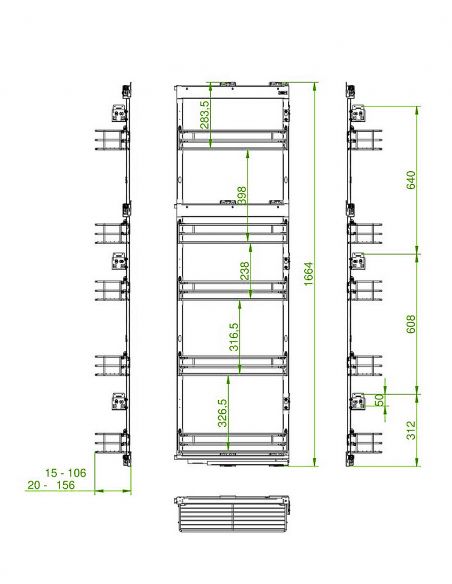 Карго 150 високе MAXIMA CLASSIC графіт