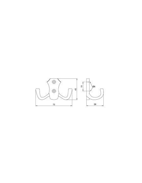 Крючок GTV WP-8906