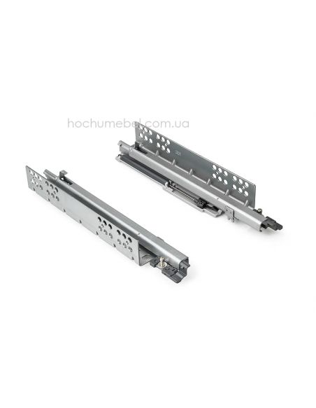 Направляющая нижнего монтажа TANDEM PK-130 3/4 выдвижения (16мм) с доводчиком ATM