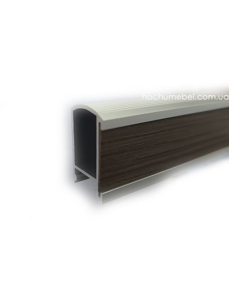 Штанга Lumino для LED ленты с пазом под кромку L-3000 с рассеивателем