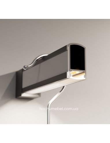 Штанга Lumino для LED ленты с пазом под кромку...