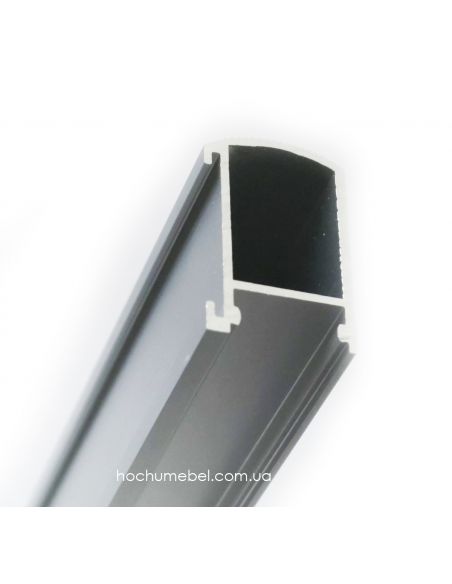 Штанга Lumino для LED ленты с пазом под кромку L-3000 с рассеивателем