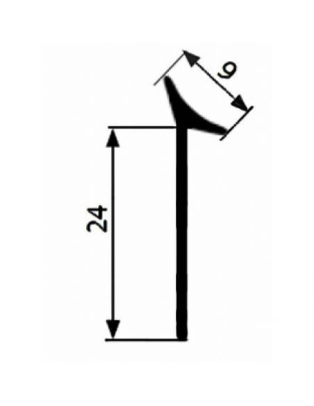 Ущільнювач антісилікон 4.2м Thermoplast