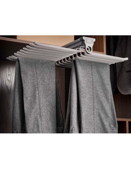 Вішак для штанів подвійний антрацит SYMPHONY WB-668 P35