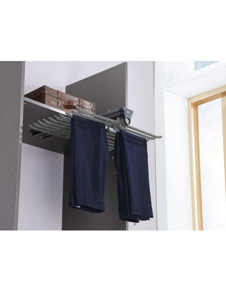 Вішак для штанів подвійний антрацит SYMPHONY WB-668 P35