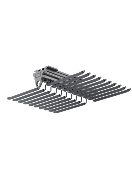 Вішак для штанів подвійний антрацит SYMPHONY WB-668 P35