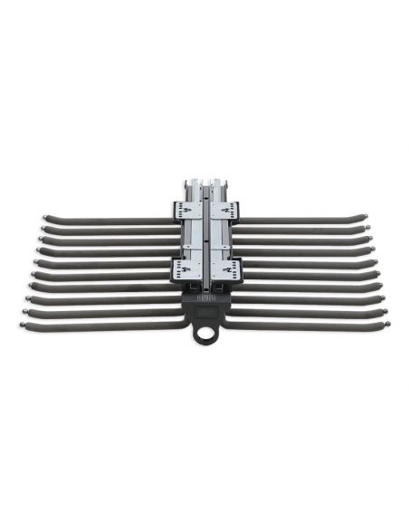 Вішак для штанів подвійний антрацит SYMPHONY WB-668 P35