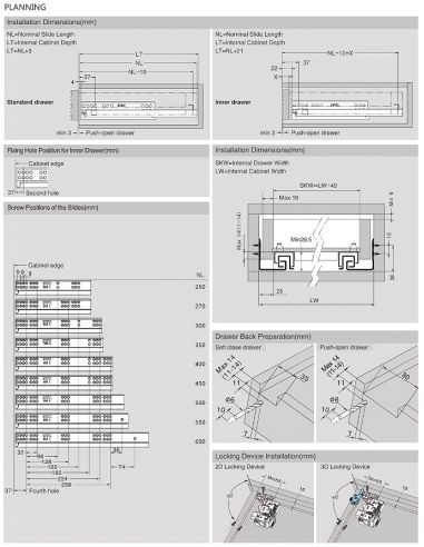 Направляюча тандем DTC повного висування 3D DS...