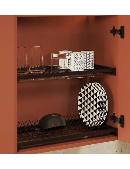 Сушка кухонна Variant 3 чорна з рамою REJS
