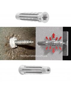 Дюбель універсальний Т6 8х40 2