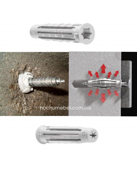 Дюбель універсальний Т6 8х40