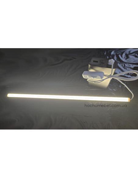 Світильник з вимикачем на павербанк USB 0,5m 4W нейтральний 5V