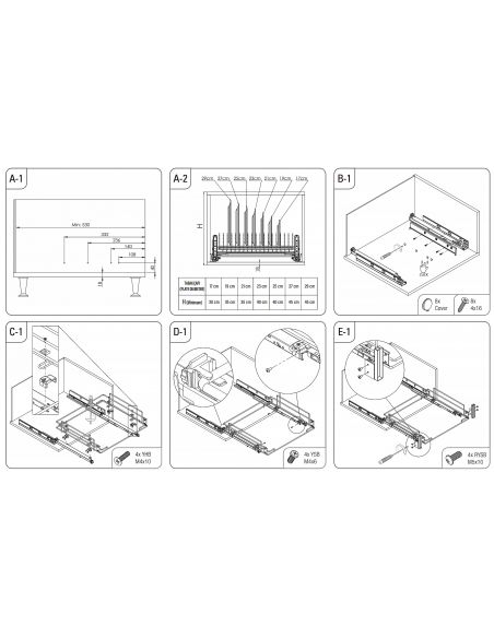 Сушка висувна STARAX антрацит