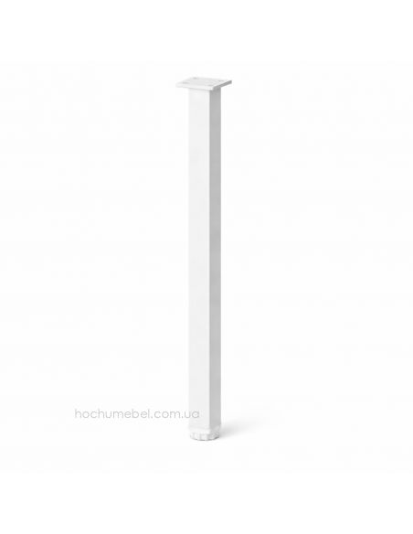 Нога квадратная алюминиевая 40х40  h710мм