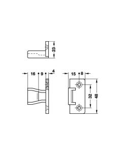 Стяжка KEKU (AS) плитная часть 2