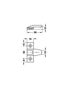 Стяжка KEKU (AS) рамная часть 2