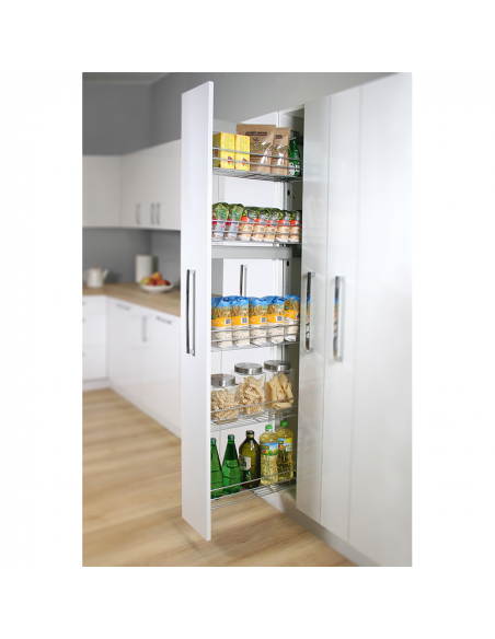 Карго 150 MAXIMA CLASSIC хром 5 полиць бокове REJS