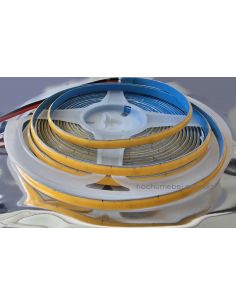 Стрічка COB 24V 5мм теплий білий 3000К 400LED/м 8W 2