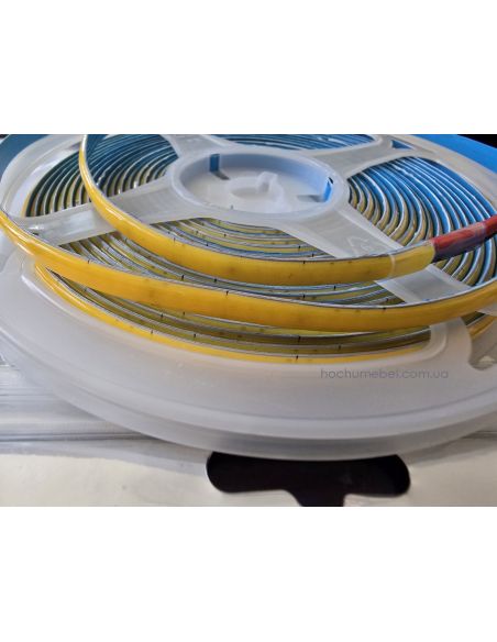 Лента COB 24V 5мм нейтральный белый 4000K 400LED/м 8W