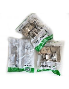 Петля накладная с доводчиком 3D ATM Impuls AS-00 2